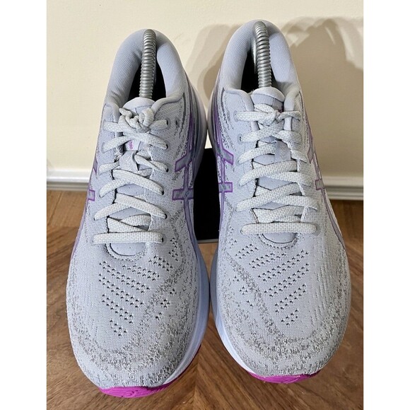 Asics Kayano 29 PureGEL FFBlast Grey/Orchid Shoes Sneakers 10W Womens Running - Picture 2 of 8